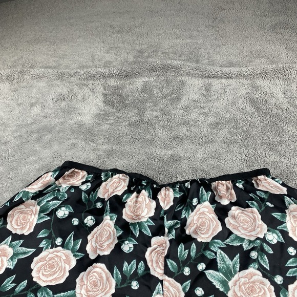 Victoria's Secret Retired Satin Sleep Shorts Womens Small Floral - Picture 11 of 13